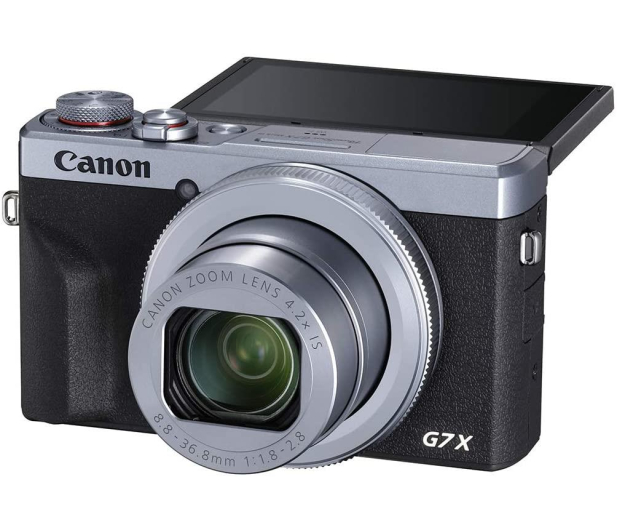 CANON Aparat PowerShot G7X Mark III 3638C002 srebrny - 647076 - zdjęcie 5